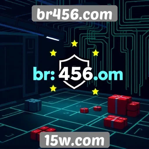 Infraestrutura técnica do site de jogos br456.com