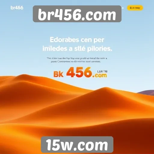 Exploração do design visual do site br456.com